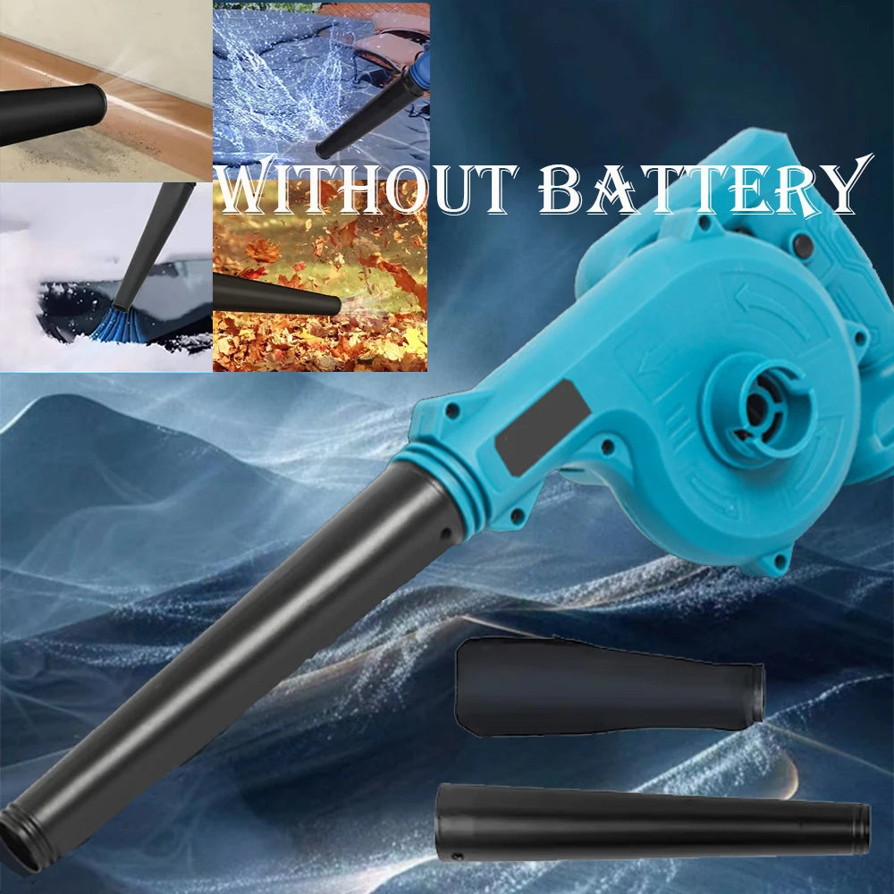 Soplador y Aspirador de Aire Inalámbrico 2 en 1 Makita: Potencia y Versatilidad en tus Manos.