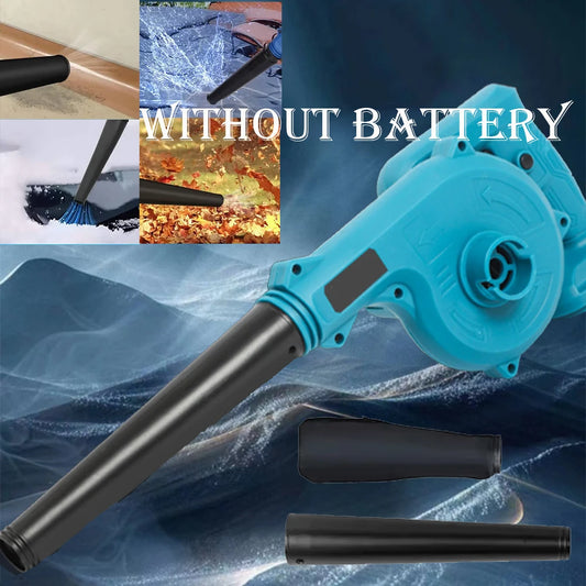 Soplador y Aspirador de Aire Inalámbrico 2 en 1 Makita: Potencia y Versatilidad en tus Manos.