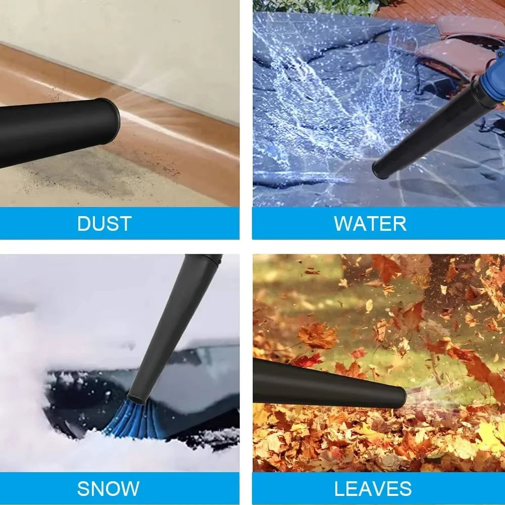 Soplador y Aspirador de Aire Inalámbrico 2 en 1 Makita: Potencia y Versatilidad en tus Manos.